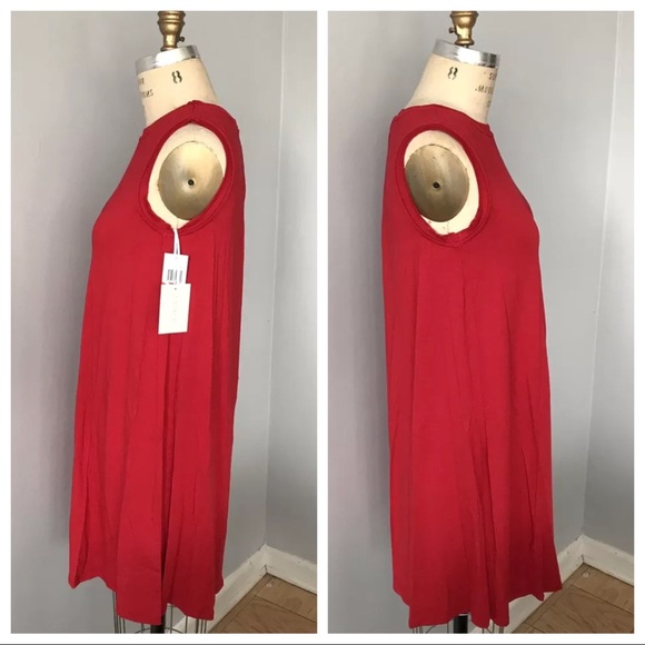 NWT 1.State Sleeveless Trapeze Dress - Picture 3 of 8